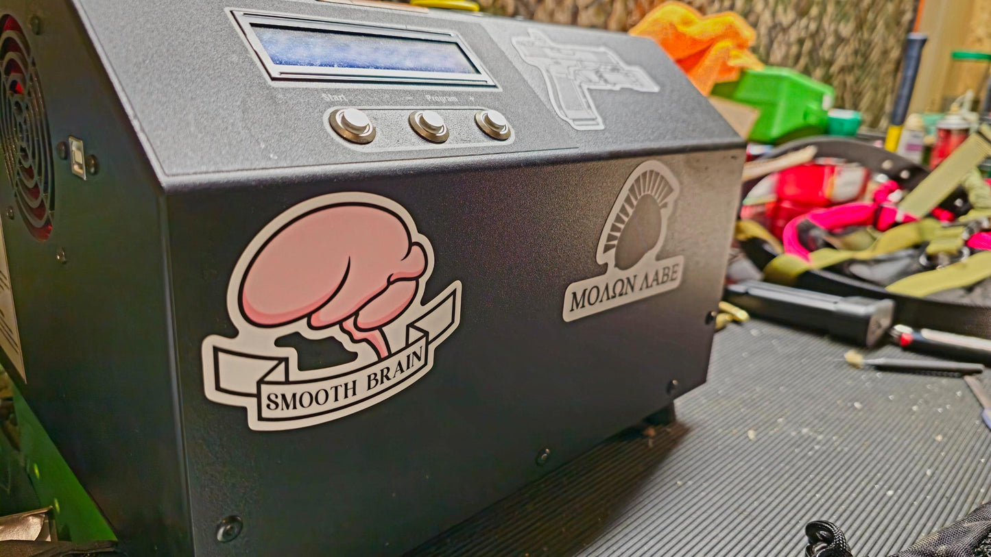 Overton Windex Smooth Brain Sticker