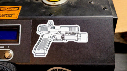 Overton Windex Glock Sticker